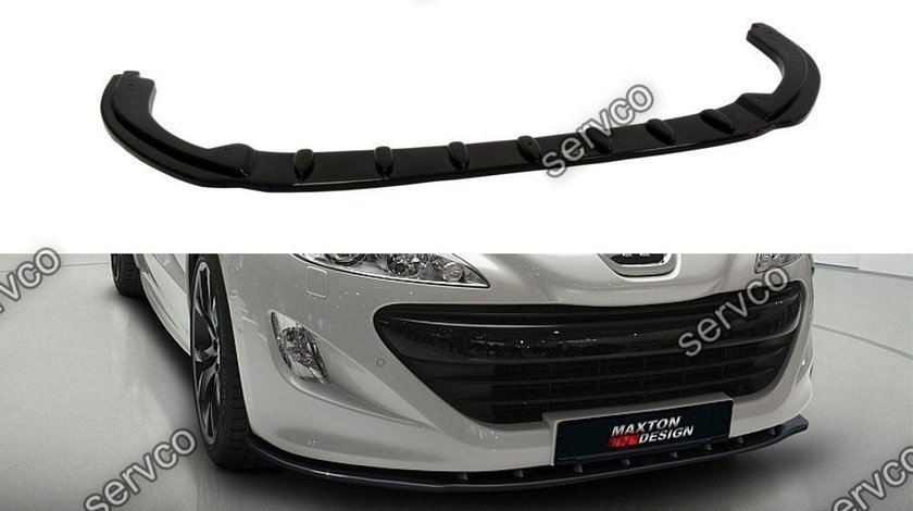 Prelungire splitter bara fata Peugeot RCZ 2009-2012 v1 - Maxton Design