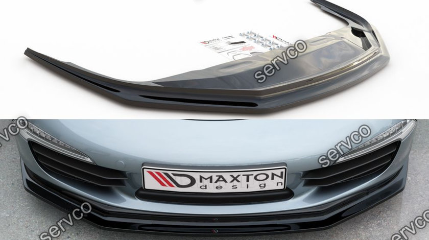 Prelungire splitter bara fata Porsche 911 Carrera 991 2011-2016 v2 - Maxton Design