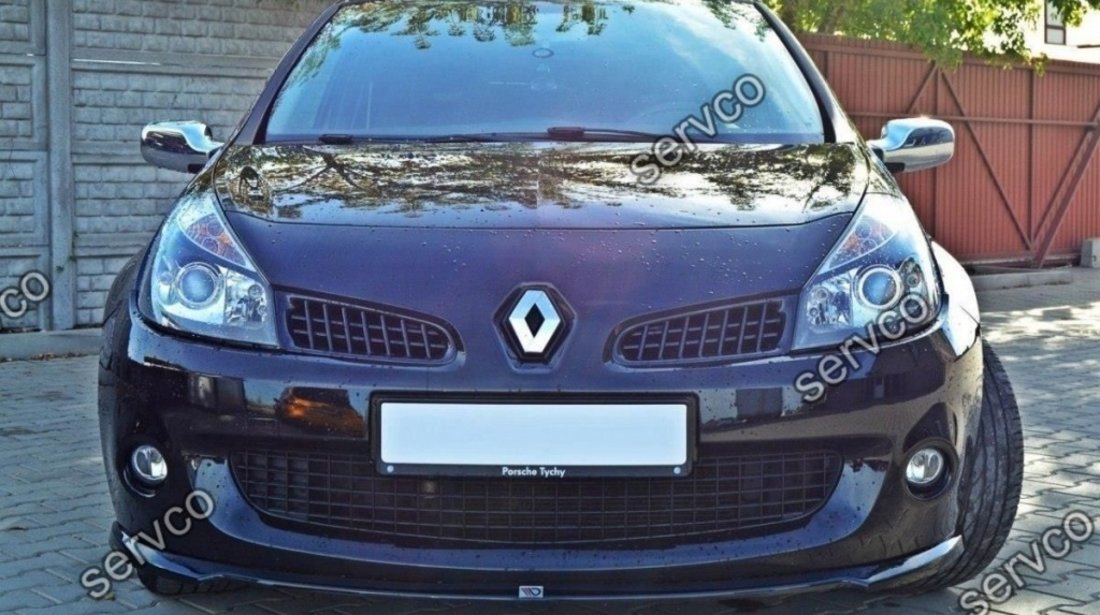 Prelungire splitter bara fata Renault Clio Mk3 RS 2006-2009 v2 - Maxton Design