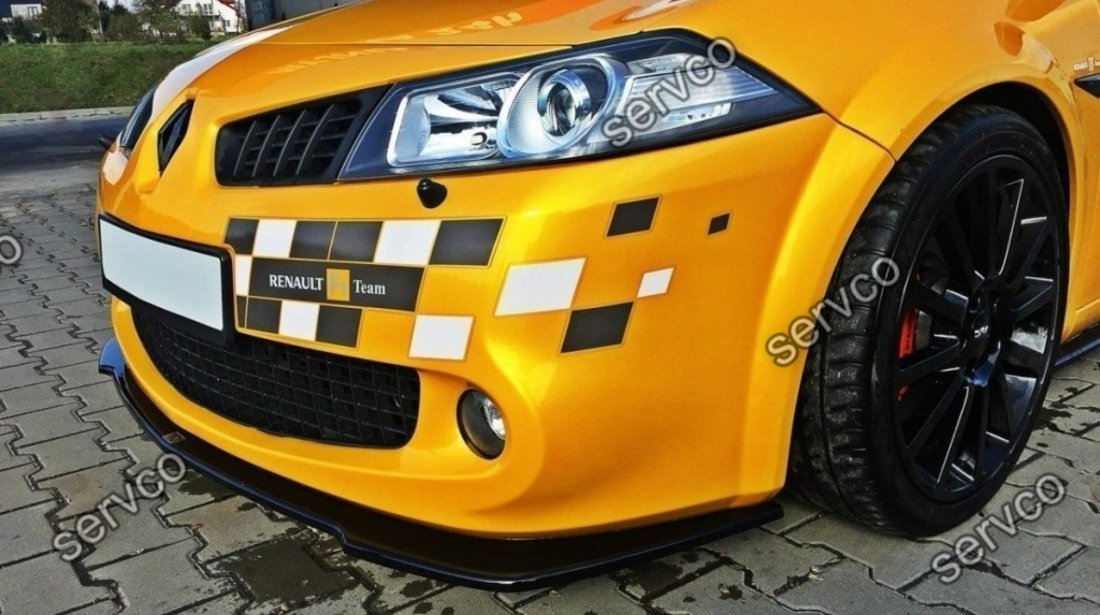 Prelungire splitter bara fata Renault Megane Mk2 RS Facelift 2006-2008 v5 - Maxton Design