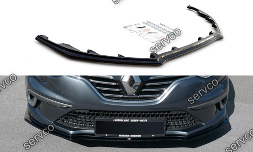 Prelungire splitter bara fata Renault Megane Mk4 GT-Line 2016- v5 - Maxton Design