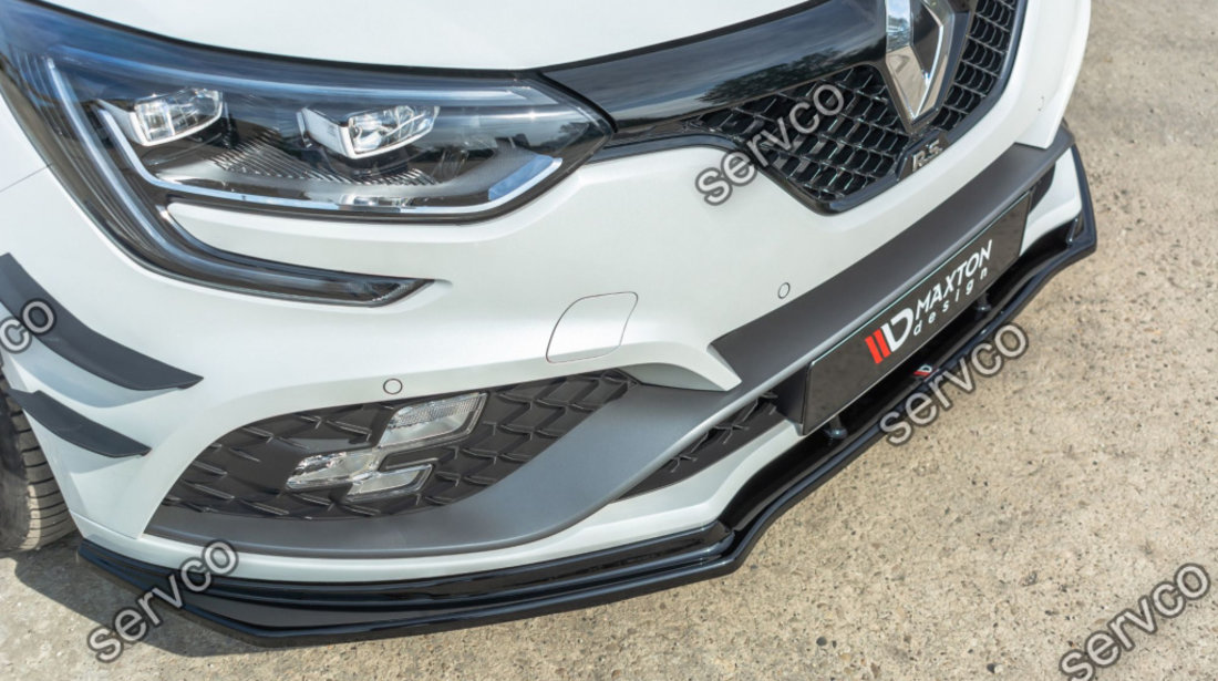 Prelungire splitter bara fata Renault Megane Mk4 RS 2018- v3 - Maxton Design