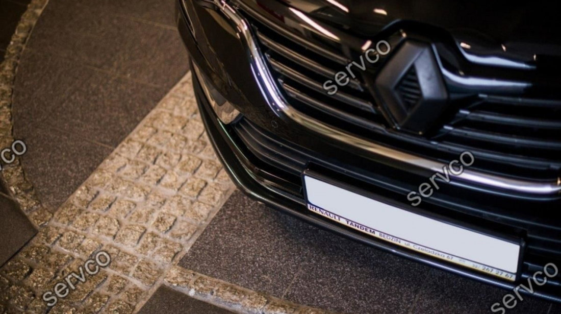 Prelungire splitter bara fata Renault Talisman 2015- v1 - Maxton Design