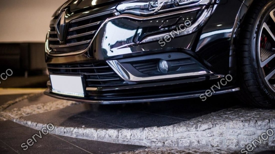 Prelungire splitter bara fata Renault Talisman 2015- v1 - Maxton Design