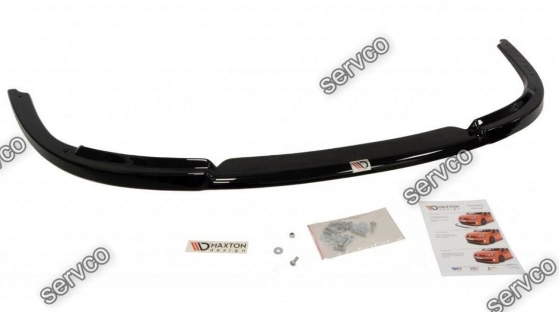 Prelungire splitter bara fata Saab 9-3 Aero 2002-2007 v2 - Maxton Design