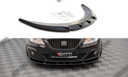 Prelungire splitter bara fata Seat Exeo 2008-2013 v1 - Maxton Design
