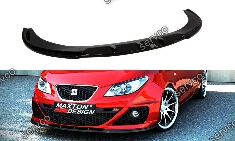 Prelungire splitter bara fata Seat Ibiza 6J Mk4 FR 2008-2012 v3 - Maxton Design