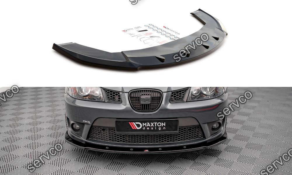 Prelungire splitter bara fata Seat Ibiza Cupra Mk3 2004-2008 v1 - Maxton Design