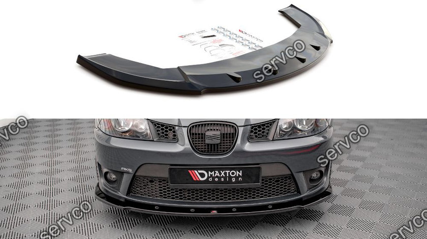 Prelungire splitter bara fata Seat Ibiza Cupra Mk3 2004-2008 v1 - Maxton Design