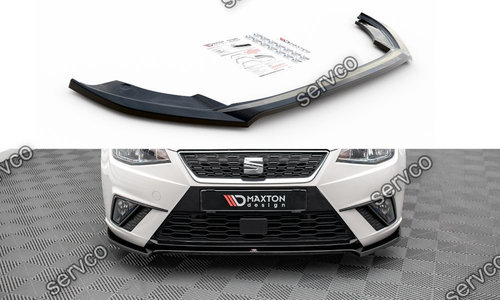 Prelungire splitter bara fata Seat Ibiza Mk5 2017-2021 v3 - Maxton Design