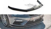 Prelungire splitter bara fata Seat Leon 5F MK3 Cup...