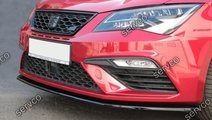 Prelungire splitter bara fata Seat Leon 5F Mk3 Cup...