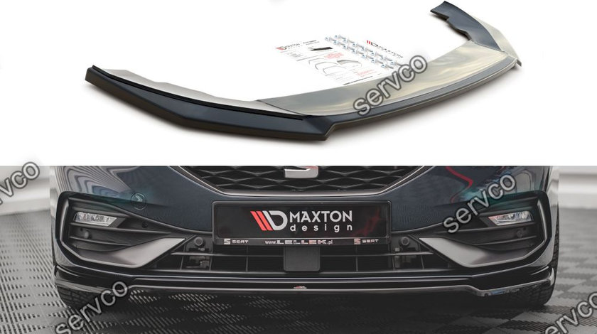 Prelungire splitter bara fata Seat Leon FR Mk4 2020- v13 - Maxton Design