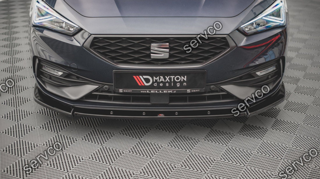 Prelungire splitter bara fata Seat Leon FR Mk4 2020- v10 - Maxton Design