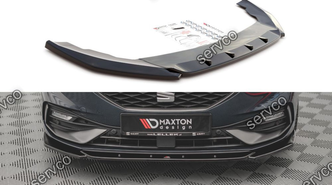 Prelungire splitter bara fata Seat Leon FR Mk4 2020- v11 - Maxton Design