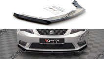 Prelungire splitter bara fata Seat Leon Mk3 2012-2...