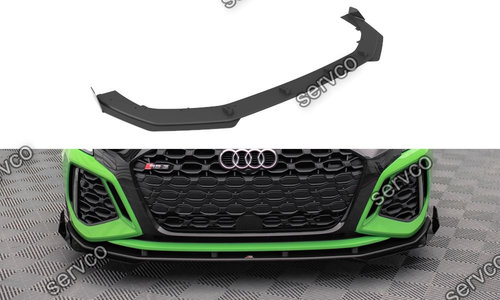 Prelungire splitter bara fata si flapsuri Audi RS3 Sportback 8Y 2020- v8 - Maxton Design