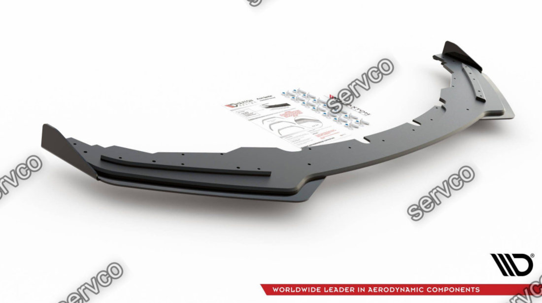 Prelungire splitter bara fata si flapsuri Bmw Seria 1 F20 M135i 2011-2015 v8 - Maxton Design