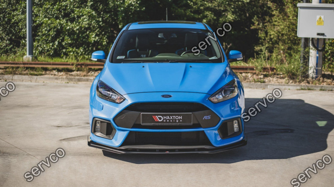 Prelungire splitter bara fata si flapsuri Ford Focus RS Mk3 2015-2018 v49 - Maxton Design