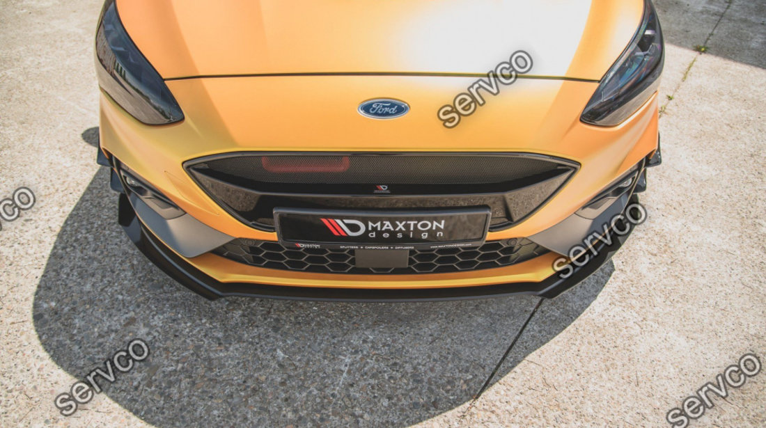 Prelungire splitter bara fata si flapsuri Ford Focus ST ST-Line Mk4 2018- v45 - Maxton Design