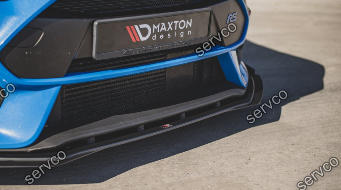 Prelungire splitter bara fata si flapsuri Ford Focus RS Mk3 2015-2018 v49 - Maxton Design