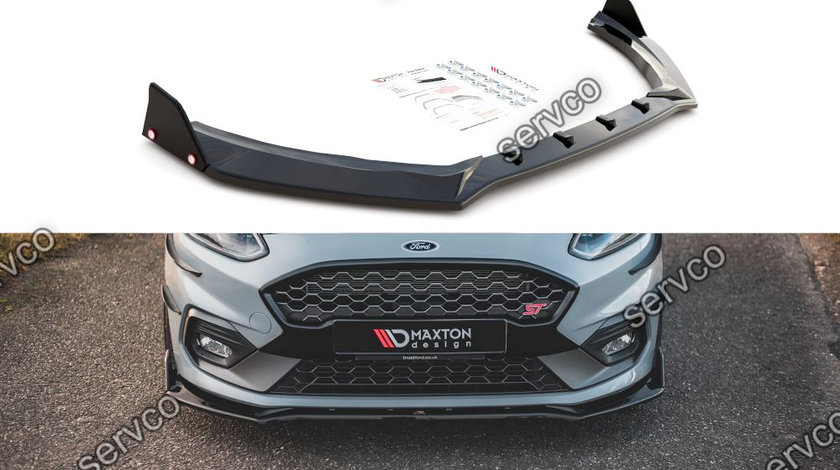 Prelungire splitter bara fata si flapsuri Ford Fiesta ST ST-Line 2017- v27 - Maxton Design