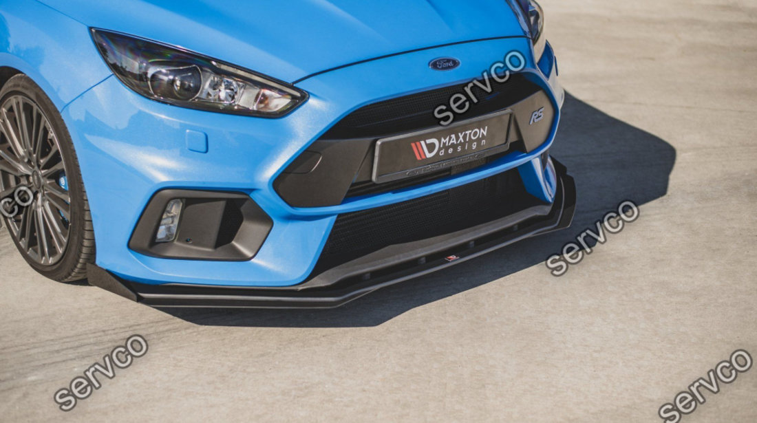 Prelungire splitter bara fata si flapsuri Ford Focus RS Mk3 2015-2018 v49 - Maxton Design