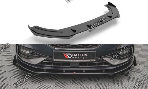 Prelungire splitter bara fata si flapsuri Seat Leon FR Mk4 2020- v15 - Maxton Design