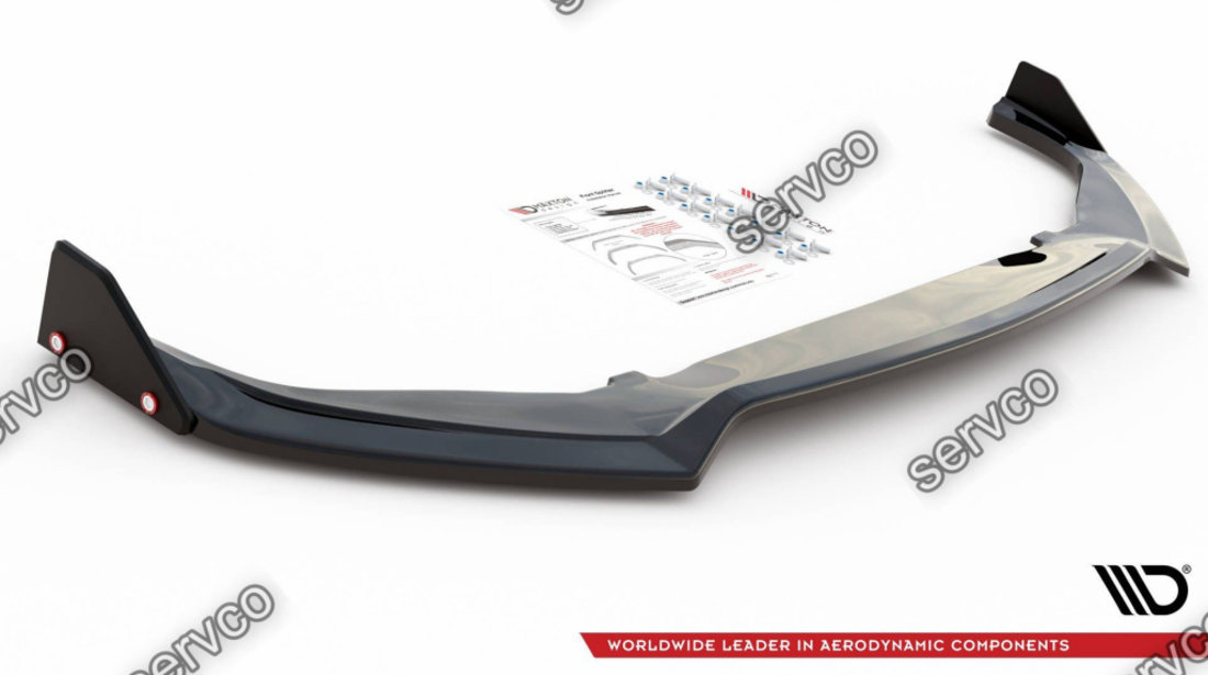 Prelungire splitter bara fata si flapsuri Toyota GR Yaris Mk4 2020- v3 - Maxton Design