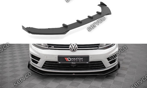 Prelungire splitter bara fata si flapsuri Volkswagen Golf 7 R 2013-2016 v27 - Maxton Design