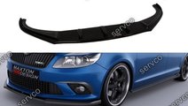 Prelungire splitter bara fata Skoda Fabia Mk2 RS 2...