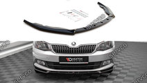 Prelungire splitter bara fata Skoda Fabia Mk3 2014...