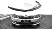 Prelungire splitter bara fata Skoda Fabia Mk3 2014...