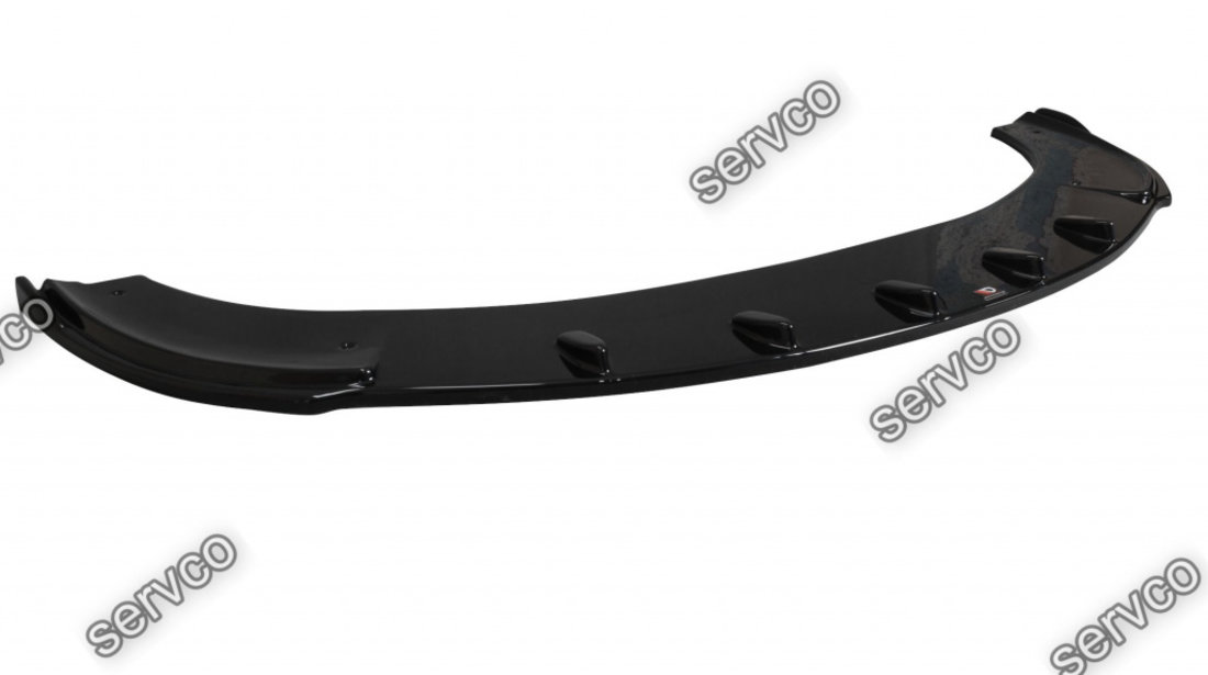 Prelungire splitter bara fata Skoda Octavia Mk2 RS Facelift 2008-2013 v6 - Maxton Design