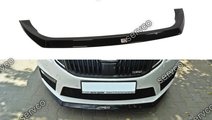 Prelungire splitter bara fata Skoda Octavia Mk3 RS...