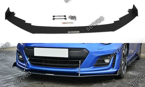 Prelungire splitter bara fata Subaru BRZ Facelift 2017- v5 - Maxton Design
