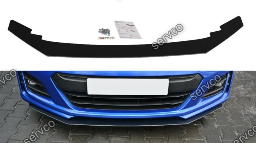 Prelungire splitter bara fata Subaru BRZ Facelift 2017- v3 - Maxton Design