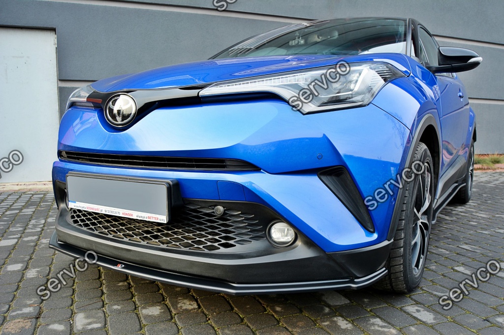 Prelungire splitter bara fata Toyota CH-R 2016- v1 - Maxton Design