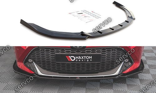 Prelungire splitter bara fata Toyota Corolla GR Sport Hatchback XII 2019- v4 - Maxton Design