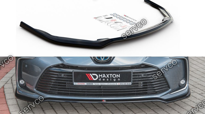 Prelungire splitter bara fata Toyota Corolla XII Sedan 2019- v1 - Maxton Design