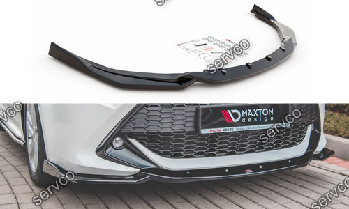 Prelungire splitter bara fata Toyota Corolla XII Touring Sports Hatchback 2019- v3 - Maxton Design