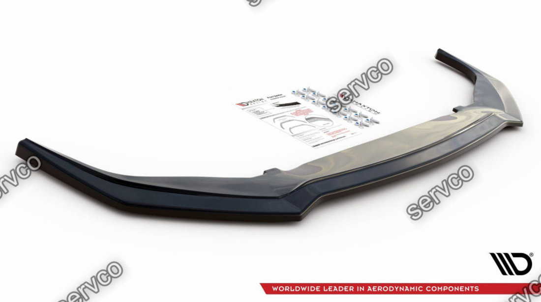 Prelungire splitter bara fata Toyota GR Yaris Mk4 2020- v1 - Maxton Design