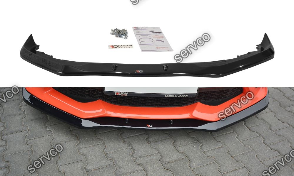 Prelungire splitter bara fata Toyota GT86 Facelift 2017- v5 - Maxton Design