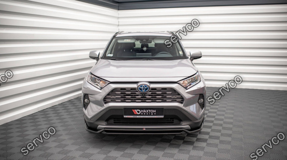 Prelungire splitter bara fata Toyota Rav 4 Mk5 2019-v1 - Maxton Design