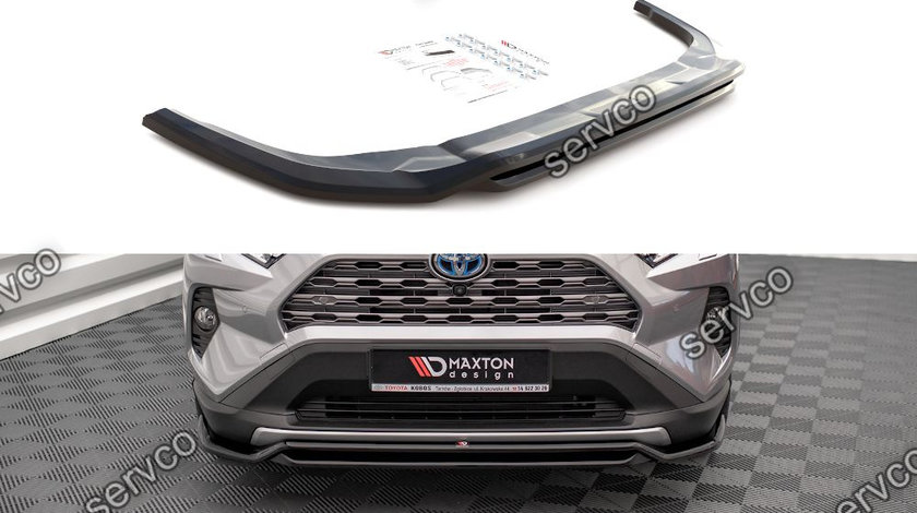 Prelungire splitter bara fata Toyota Rav 4 Mk5 2019-v1 - Maxton Design