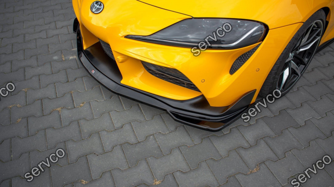 Prelungire splitter bara fata Toyota Supra Mk5 2019- v1 - Maxton Design