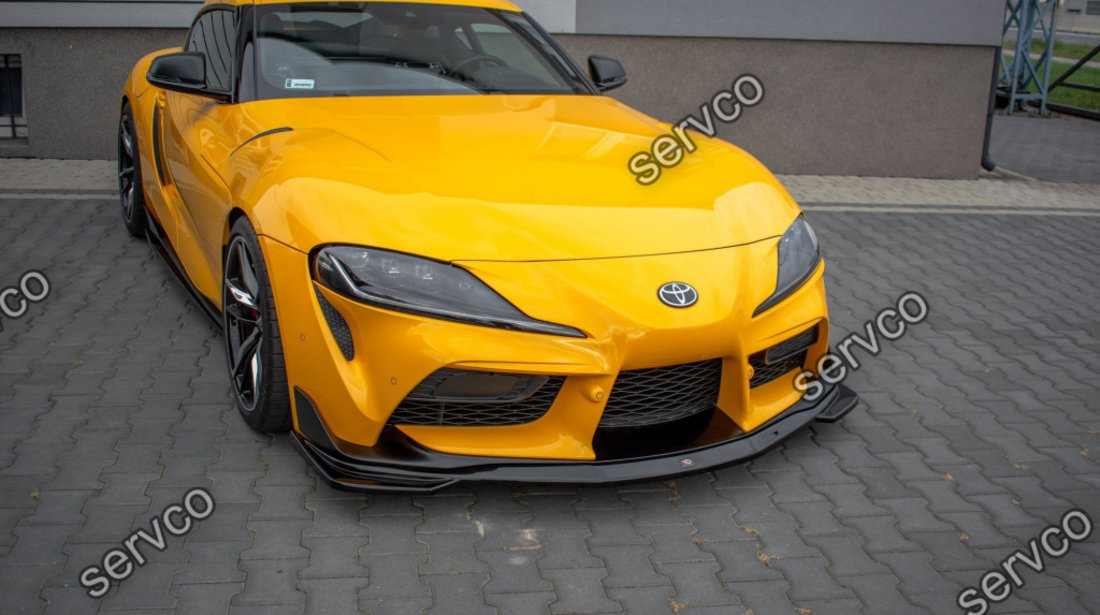 Prelungire splitter bara fata Toyota Supra Mk5 2019- v1 - Maxton Design