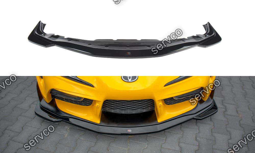 Prelungire splitter bara fata Toyota Supra Mk5 2019- v1 - Maxton Design