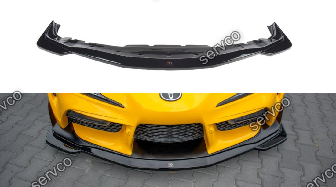 Prelungire splitter bara fata Toyota Supra Mk5 2019- v1 - Maxton Design