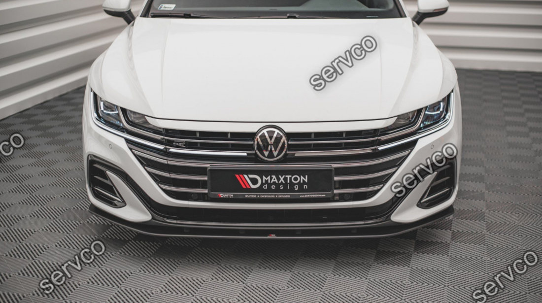 Prelungire splitter bara fata Volkswagen Arteon R-Line Facelift 2020- v10 - Maxton Design